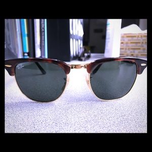 Ray Ban folding club master sunglasses
